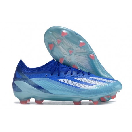 New adidas X Crazyfast Messi.1 FG Cleats Bright Royal White Solar Red