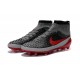 Nike 2016 Magista Obra FG ACC Football Shoes Gray Hyper Crinson