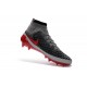 Nike 2016 Magista Obra FG ACC Football Shoes Gray Hyper Crinson