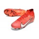 Nike Zoom Mercurial Superfly 9 Elite FG MDS Light Crimson Pale Ivory Bright Mandarin