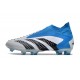 adidas Predator Accuracy+ FG Soccer Cleats White Blue Black
