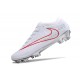 New Nike Air Zoom Mercurial Vapor XV Elite FG White Red