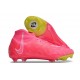 New Nike Phantom Luna Elite FG Cleats Pink Yellow