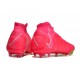 New Nike Phantom Luna Elite FG Cleats Pink Yellow