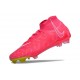 New Nike Phantom Luna Elite FG Cleats Pink Yellow