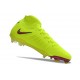 New Nike Phantom Luna Elite FG Cleats Yellow Red