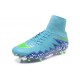 Nike 2016 Mens Boots Hypervenom Phantom II FG ACC Light Blue Green