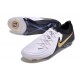 Nike Phantom Luna 2 Elite FG Low Cut White Black Metallic Gold Coin