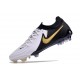 Nike Phantom Luna 2 Elite FG Low Cut White Black Metallic Gold Coin