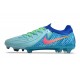 Nike Phantom Luna 2 Elite FG Low Cut Blue Pink