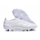 adidas Predator Elite Laceless FG Cleats White Silver