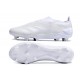 adidas Predator Elite Laceless FG Cleats White Silver