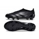 adidas Predator Elite Laceless FG Cleats Nightstrike - Core Black Carbon