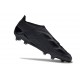 adidas Predator Elite Laceless FG Cleats Nightstrike - Core Black Carbon