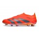 adidas Predator Elite Laceless FG Predstrike - Solar Red Core Black Solar Yellow