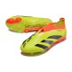 adidas Predator Elite Laceless FG Cleats Yellow Black Red