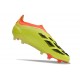 adidas Predator Elite Laceless FG Cleats Yellow Black Red