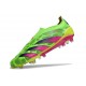 adidas Predator Elite Laceless FG Cleats Generation Pred - Solar Green Shock Pink Lucid Lemon