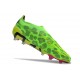 adidas Predator Elite Laceless FG Cleats Generation Pred - Solar Green Shock Pink Lucid Lemon