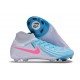 Nike Phantom Luna II Elite FG High Top Blue White Pink