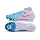 Nike Phantom Luna II Elite FG High Top Blue White Pink