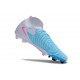 Nike Phantom Luna II Elite FG High Top Blue White Pink