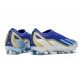 adidas X Crazyfast .1 Laceless FG Messi League Lucid Blue Burst White