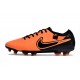 Nike Tiempo Legend 10 Elite FG Orange Black