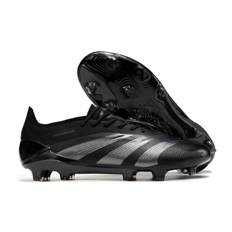 adidas Predator Low Elite Firm Ground Nightstrike - Core Black Carbon