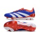 adidas Predator Low Elite Firm Ground Blue White Red