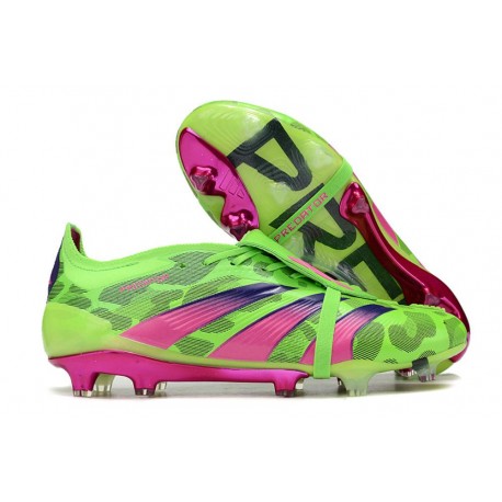 adidas Predator Elite Tongue FG Generation Pred - Solar Green Shock Pink Lucid Lemon