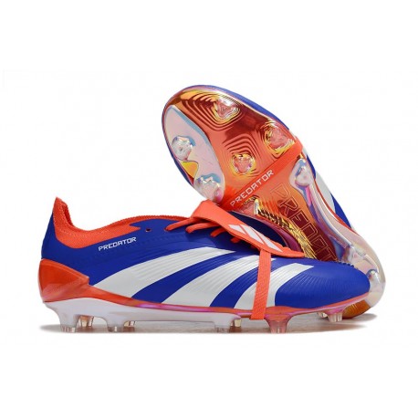 adidas Predator Elite Tongue FG Blue White Red