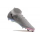Nike Phantom Luna II Elite FG High Top Rising Gem - Atmosphere Grey Black
