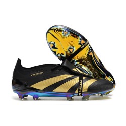 adidas Predator Elite Tongue FG Black Gold