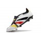 adidas Predator Elite Tongue FG White Black Red Yellow