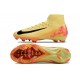 Nike Zoom Mercurial Superfly X Elite FG Yellow Black Pink
