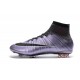 Top New Nike Mercurial Superfly Iv FG Football Cleats Urban Lilac Bright Mango Black