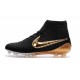 Nike 2016 Magista Obra FG ACC Football Shoes Black Gold