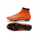 Top New Nike Mercurial Superfly Iv FG Football Cleats Orange Silver
