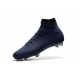 Top New Nike Mercurial Superfly Iv FG Football Cleats Cyan Black