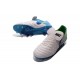 New 2016 Nike Tiempo Legend 6 FG Kangaroo Leather Boots White Blue Green