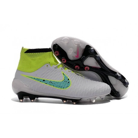 Top Football Boots 2016 Nike Magista Obra FG White Green