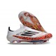 New adidas F50+ X Messi Laceless FG White Red Black