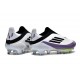 New adidas F50+ Laceless FG X Messi Ftwr White Core Black Unity Purple