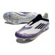 New adidas F50+ Laceless FG X Messi Ftwr White Core Black Unity Purple