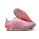 New adidas F50+ Laceless FG Pink White