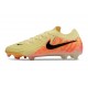 Nike Phantom Luna 2 Elite FG Low Cut Yellow Orange Black