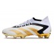 adidas Predator Mutator 20.1 Firm Ground Boots White MetGold
