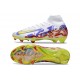 Nike Zoom Mercurial Superfly X Elite FG White Yellow Purple