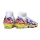 Nike Zoom Mercurial Superfly X Elite FG White Yellow Purple